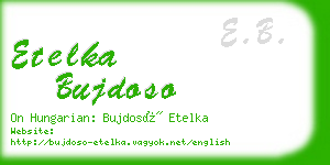 etelka bujdoso business card